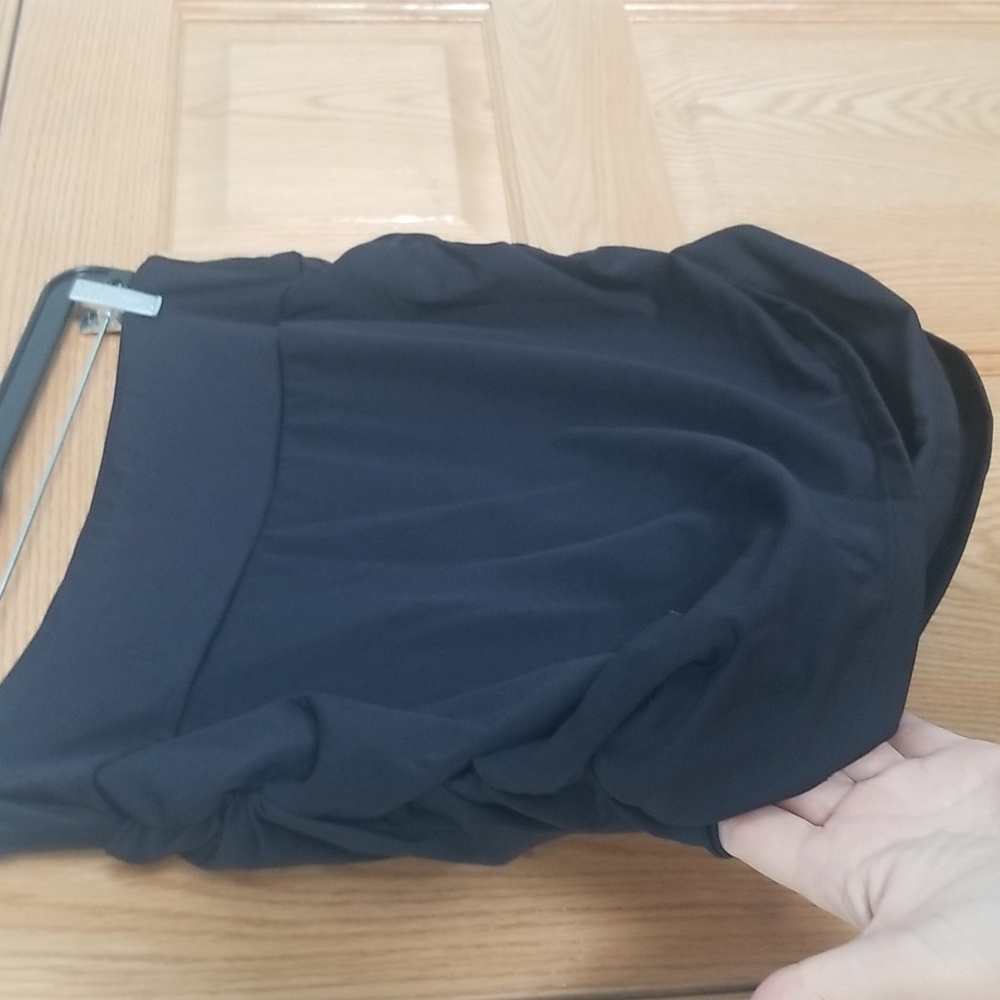 NWT Halara Ruched skort XL black - Picture 2 of 8